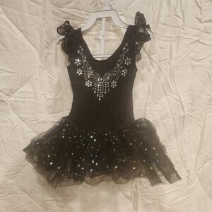 Black Sparkle Kids Bodysuit